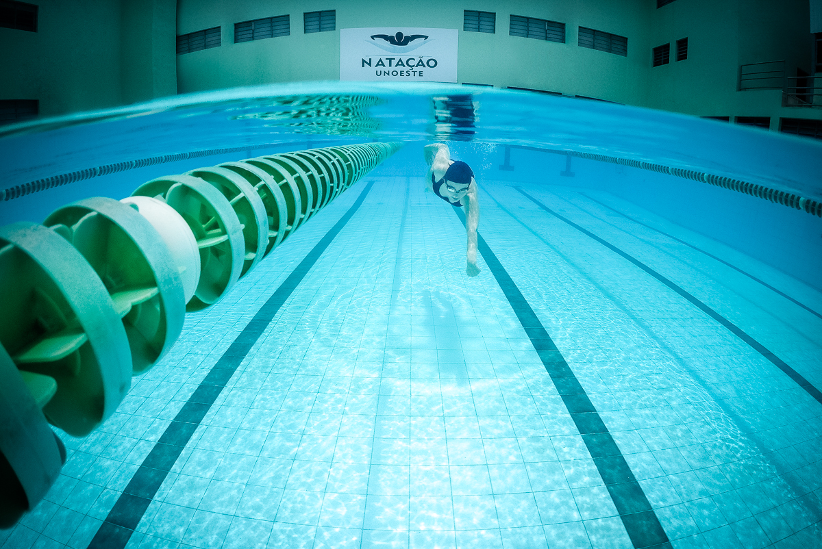 Palácio de esportes - piscina semiolímpica